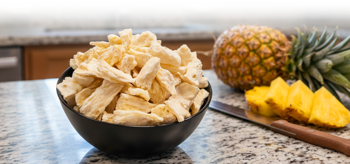 Zengana sušený ananas – lyofilizovaný